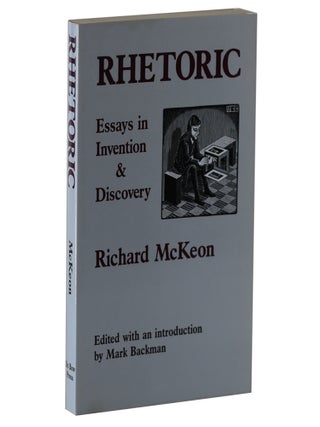 Item #23 Rhetoric: Essays in Invention and Discovery. Richard McKeon